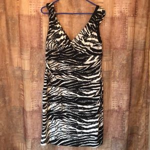 Zebra Print Dress